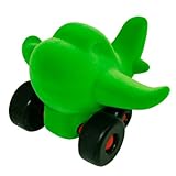 Rubbabu VEHICLE 飛行機 L キミドリ