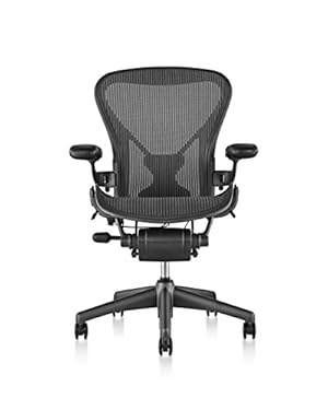 アーロンチェア ポスチャーフィットフル装備 グラファイト/クラシック Bサイズ AE113AWBPJG1BBBK3D01