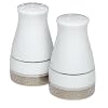 Noritake Crestwood Platinum Salt and Pepper Shakers