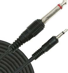 Fishman 10 Foot Cable with 1/4 Inch - 1/8 Inch Plug for V-100 (violin)