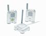 Fisher-Price Mom Response Digital Audio Monitor with Dual Handsets, 900MHz - White/Grey