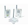 Fisher-Price Mom Response Digital Audio Monitor with Dual Handsets, 900MHz - White/Grey