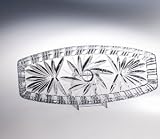 24% CRYSTAL 11 INCH SERVING PLATTER