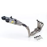 LeoVince Part# 7907 SBK Factory "Corsa" Full Ti Full System With Carbon End Cap Exhaust