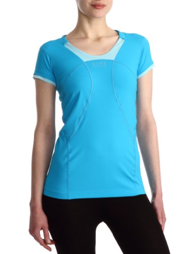 GORE RUNNING WEAR Damen Shirt AIR 2.0, pool blue/sky blue, 36