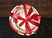 Set of 3 Candy Cane Striped Nesting Mixing Ingredient Bowls