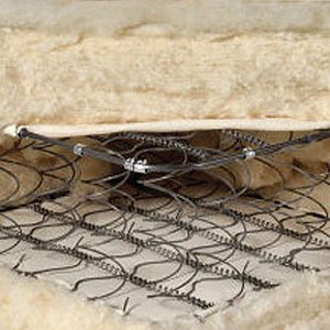 Phoenix Organic, Cotton and Wool Innerspring Mattress. All Natural, No Chemicals or Fire Retardants - Queen