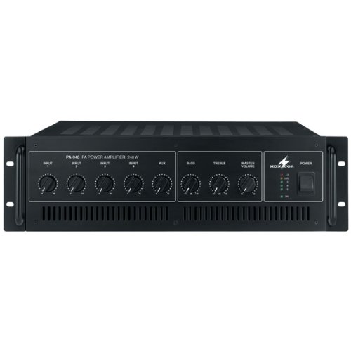 240 W ad alta efficienza PA miscelazione Amplificatore - PA-940 240 W ad alta efficienza PA miscelazione Amplificatore - PA-940