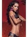 Leg Avenue Fishnet Fingerless Lace Up Gloves