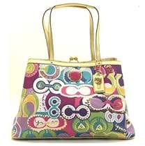 Hot Sale Coach Limited Edition Pop C Doodle Carryall Satchel Bag Purse 19439 Multi