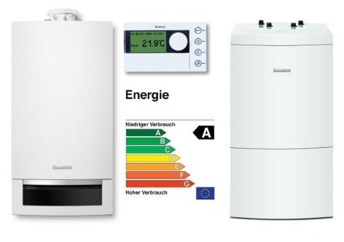 Buderus Gasbrennwert-Heizung W22