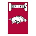 Arkansas Razorbacks Applique Banner Flag