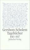 Produkt-Bild: Gershom Scholem: Tageb&uuml;cher 1913-1917