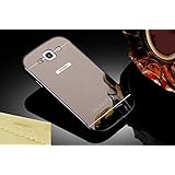 Galaxy S3 Case,DAMONDY Luxury Metal Air Aluminum Bumper Detachable + Mirror Hard Back Case 2 in 1 cover Ultra-Thin Frame Case For Samsung Galaxy S3 (black)