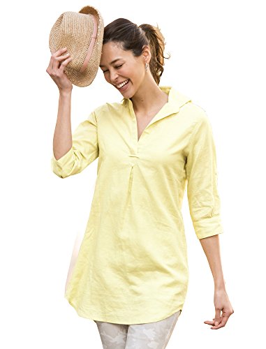 (オットージャパン ファビア) Otto Japan FABIA 麻混スキッパーチュニック