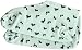 6-unit VALUE PACK of Moisturizing Jade Colored Foot Socks with Dark Green Foot Prints - Socks for sleeping beauties. Worn over our Tea Tree Oil Foot Balm, these socks soften and repair feet overnight. They work with your body temperature to seal in and ease penetration of emollients, gradually softening hard skin and calluses. Cotton (90%) and lycra (10%) blend breathes to keep feet cool and comfortable. One size fits most. Available in White, Natural, Jade and Lavender color with dark green foot prints.