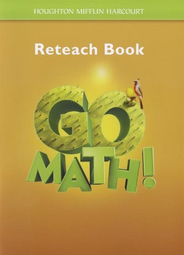 Houghton Mifflin Harcourt Go Math New York: Student Reteach Workbook Grade 5