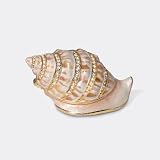 D56 Dept 56 Bejeweled White Shell Trinket Box Crystal