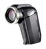 Sanyo Xacti VPC-HD2000GX Full HD-Camcorder (SD/SDHC-Card, 10-fach opt. Zoom, 8 Megapixel, 6,9 cm (2,7 Zoll) Display) schwarz