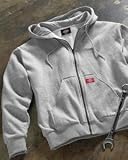 Dickies - Thermal Lined Full-zip Hooded Fleece Jacket