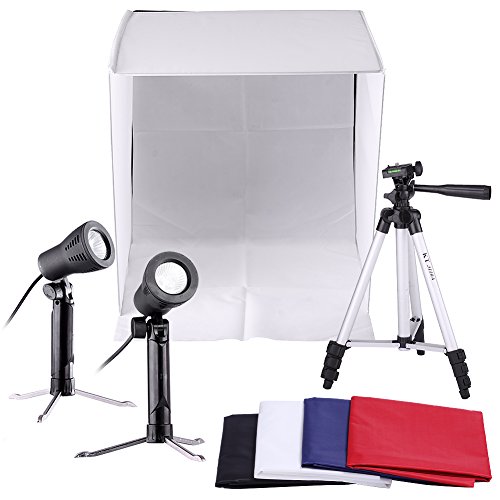 Neewer Table Top Square Photography Studio Tent Lighting Kit 16x16