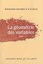 La g�om�trie des variables