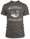 41110euJagL. SL160  Vintage Distressed Accident Bodybuilding Tri Blend T Shirt Reviews