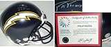 Philip Rivers Signed Chargers Mini Helmet