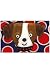 Emily Green Dot Dog Placemat