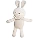 JOHN N TREE Organic Cotton Baby First Doll - Lovely Lace Rabbit, 11-Inches