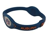 Auburn Tigers Bracelet Wristband BLUE & ORANGE (Large, 8