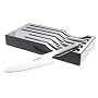 Global 5-Piece Knife Set with Storage Dock