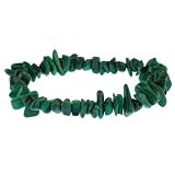 Cute Stretchy African Jade Chip Bracelet