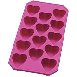 Lekue Silicone Ice Cube Tray, Heart