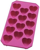 Lekue Silicone Ice Cube Tray, Heart