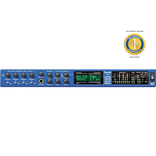 MOTU Traveler-mk3 FireWire Audio Interface with 1 Year Free Extended Warranty