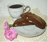 Buy : 8 pieces Unfrosted DARK CHOCOLATE Biscotti