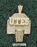 Univ Of Utah Utes Backboard Charm/Pendant -14K/10K, Stainless Steel or Gold Plated