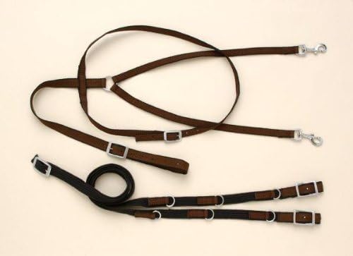 Performers 1st Choice Nylon German Martingale Rein Set by Performers 1st Choice