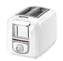 Black & Decker T3500 2-Slice Toaster, White