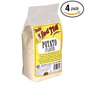 Bob's Red Mill Potato Flour, 24-Ounce Packages (Pack of 4)