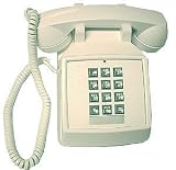 ITT2500V Traditional Desk Phone White