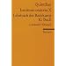 Instituto oratoria X. Lehrbuch der Redekunst: 10. Buch. Lat. /Dt
