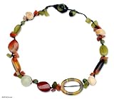 41119bpO9dL. SL160  Jade and agate choker, Life Energy