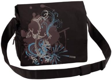 Messenger Bag NYCK for Laptop or Gadgets to 14.1" (Black Dragon)