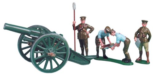 Childrens Toyshop  Toys : William Britain Premier - World War I British 6'' Howitzer