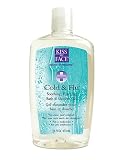 Kiss My Face Cold & Flu Moisture Bath & Shower Gel, 16-Ounce Bottles (Pack of 3)