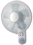 30cm リモコン式壁掛け扇 MF-318WRi-W