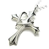 人気に自信あり!シルバー925*SILVER925ハードクロス&ハートペンダント