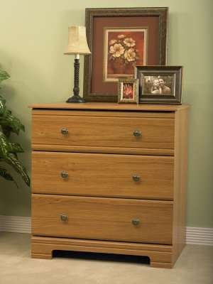 Liberty Oak 3 Drawer Chest